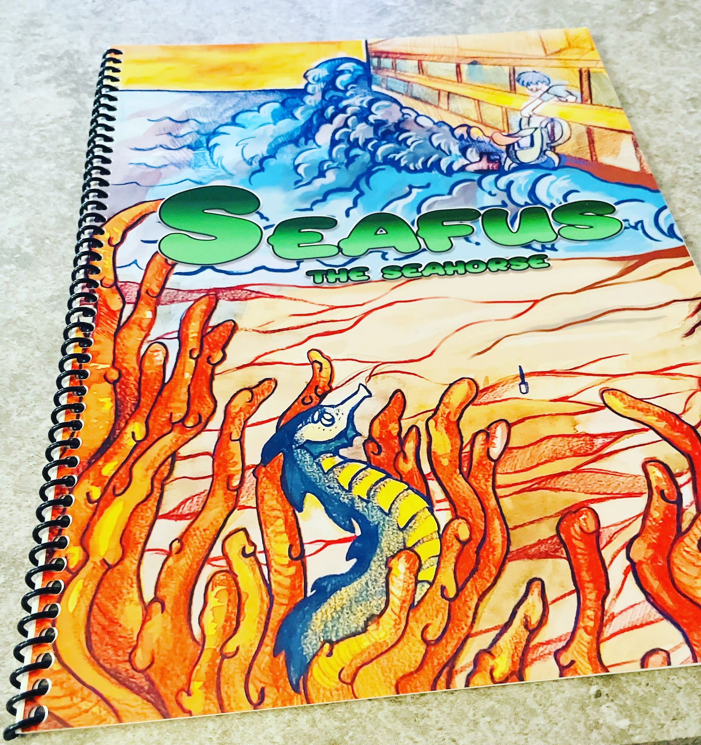 Seafus The Seahorse Children's Book Teachers Edition By: Tasha Renee'