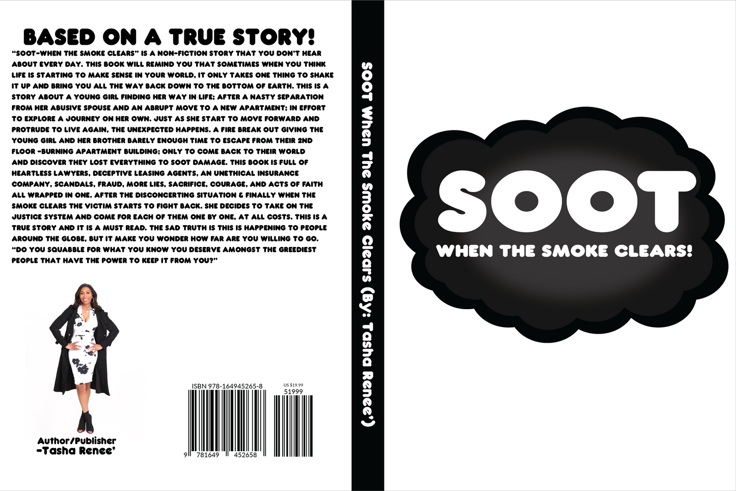 Soot When the Smoke Clears Non-Fiction Book By:Tasha Renee'