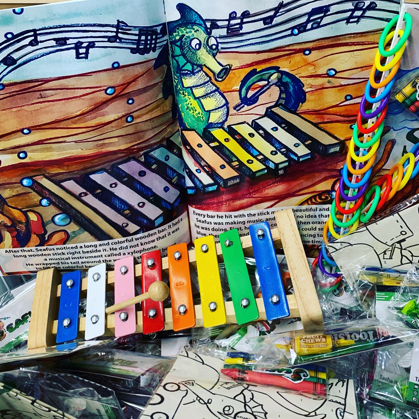 Seafus the Seahorse Xylophone