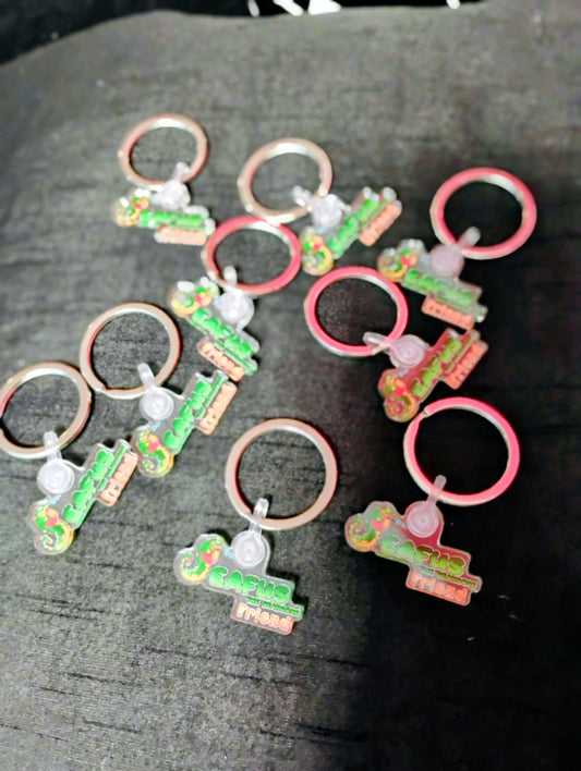 Seafus the Seahorse Keychain